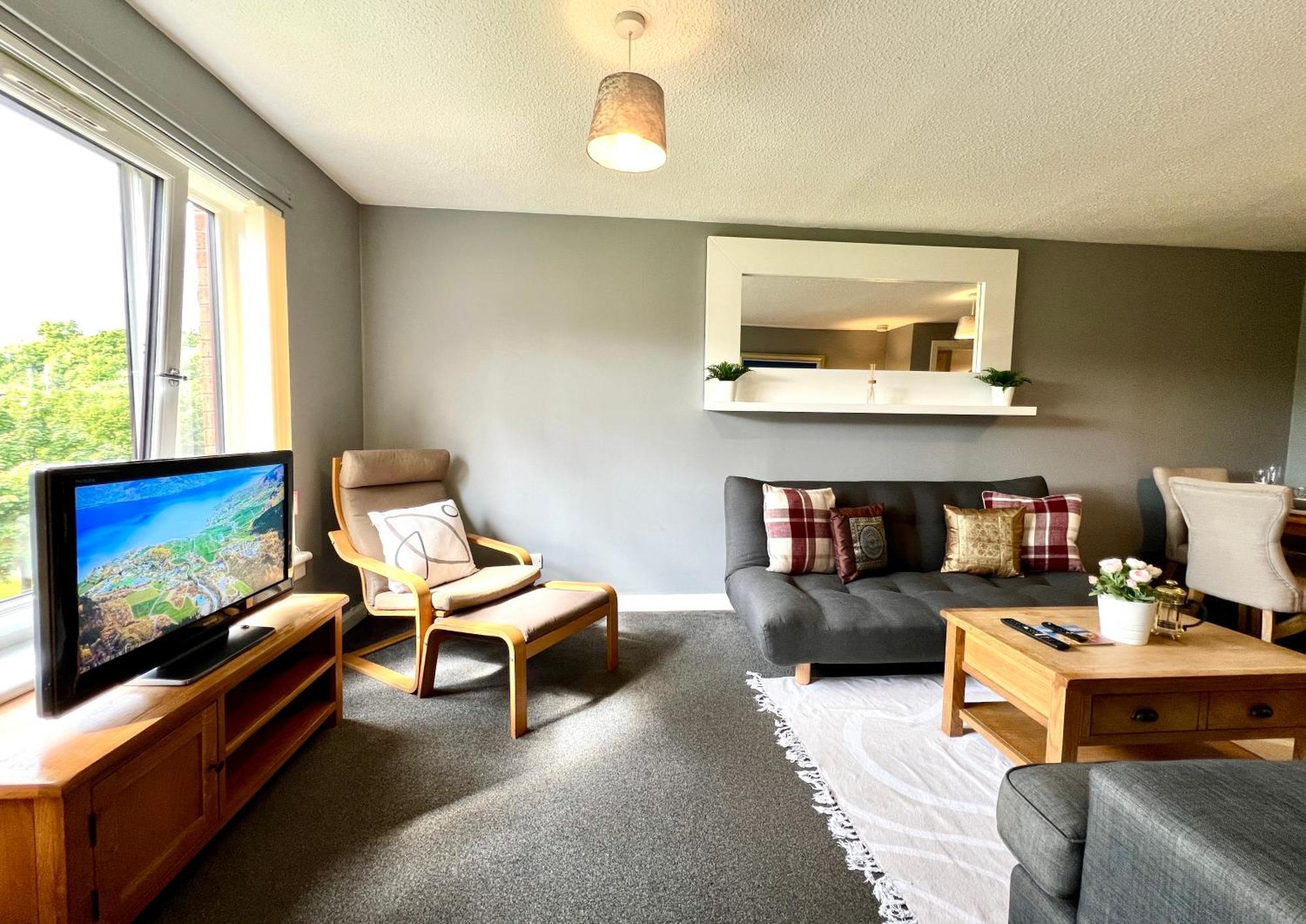 Spacious 2 Bed-Flat In Glasgow City - Free Parking Kültér fotó